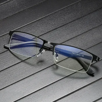 Anti Luz Azul Óculos Homens Bussiness Computador Óculos de Proteção Óculos de Óptica, Óculos quadro de Blu-Rays de Bloqueio de Nerd