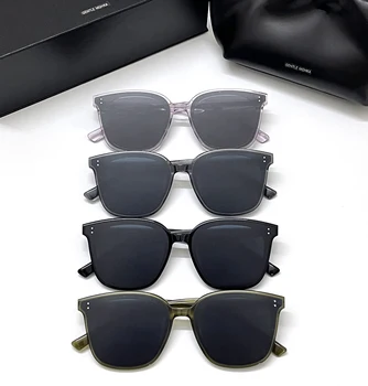 2022 Novo Designer de Moda LIBE óculos de sol Vintage Feminino Acetato SUAVE óculos de sol Polarizados UV400 mulheres homens Com o Caso Original