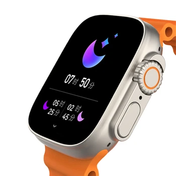 2023 Inteligente de Assistir a Série Ultra 8 NFC Smartwatch Homens Mulheres Bluetooth Chamadas de Carregamento sem Fio de Fitness Pulseira de 2 Polegadas Tela HD
