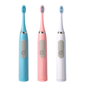A Escova de dentes elétrica Atacado Automática do sexo Masculino e Feminino Adulto Modelos Recarregáveis de Cerdas Macias Sonic Família escova de Dente