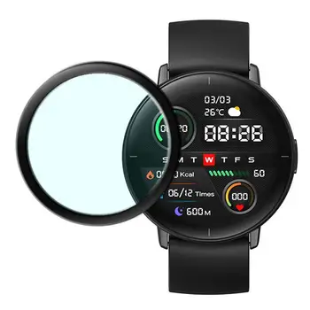 Película protetora para Cobrir Xiaomi MiBro Lite 3D Cobertura Protetor de Tela Smartwatch para Xiaomi MiBro X1 Esporte Smart Watch