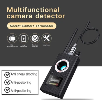 Multifunções Mini Câmera Detector Anti-Espionagem Rastreamento do Localizador de Sinal de GPS Infravermelho sem Fio RF Locator Detectar Scanner