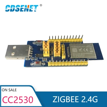 CC2530 2.4 GHz ZigBee Módulo USB Placa de Teste CDSENET E18-TBH-01 UART E18-MA1PA1-PCB