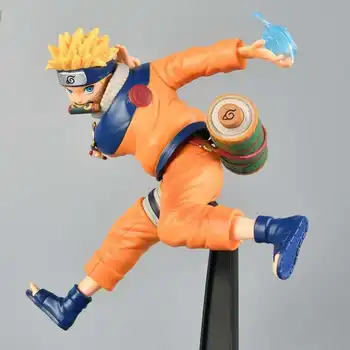 16/18 cm Uzumaki Naruto, Uchiha Sasuke Figuras de Ação Naruto O Battleat Vale Do Fim do Anime Figura de PVC Modelo Dom Brinquedos
