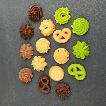Shop-casa de festa de festa decoração de simulação de falso exibição de alimentos adereços artificial de pvc de chocolate, biscoitos, cookies