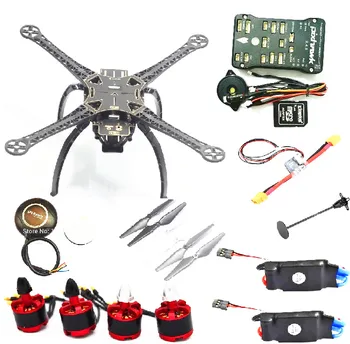 F450 / S500 500mm Quadcopter Quadro kit +2212 920KV o Motor sem Escova + 30A ESC Simonk + Pixhawk 2.4.8 +9450for FPV Racing Drone