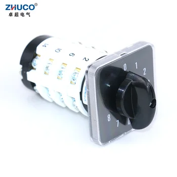 ZHUCO SZL9-20/0-8.4 20A 4 Pólos Elétricos Podem Ser Equipados Com Ultra-som Equipamento de Comutação Universal do Came rotativa