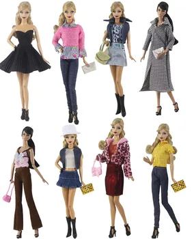 1 Conjunto de Roupa de Boneca 1:6 Escala de Vestido de Roupa de 11,5 polegadas 30cm Boneca Muitas Estilo para a Escolha de Presentes para as meninas de boneca acessórios #5