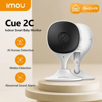IMOU Cue 2C Conjunto de 1080P Interior Baby Monitor Câmera de Visão Noturna Dispositivo de Vídeo Mini Vigilância Ip do Wifi da Câmera