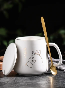 Luxo Japonês copa, desenhos animados copo de água, canecas, amantes, homens xícara de café, água potável, taça de cerâmica, de uso doméstico