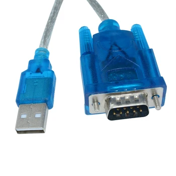 USB 2.0 para Porta Serial RS232 9 Pin DB9 do Cabo USB COM adaptador Porta Adaptador Conversor Suporta Windows 10 8 7 XP para o Computador Mac Modem do PC