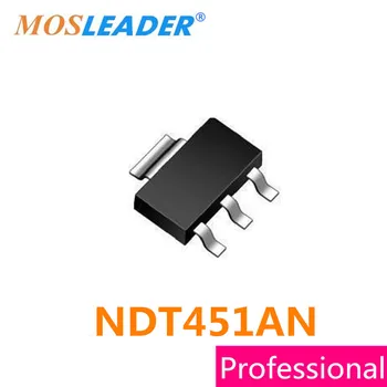 Mosleader NDT451AN SOT223 100PCS 1000PCS NDT451A NDT451 N-Canal 30 7.2 UM Made in China de Alta qualidade Mosfets
