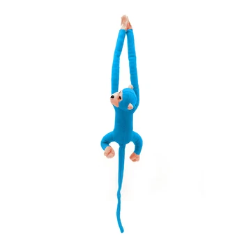 60cm Kawaii Braço Longo Cauda de Macaco de Pelúcia Boneca de Pelúcia, Cortinas de Sono do Bebê Apaziguar Brinquedos Animal de Carro da Decoração do Dia dos Namorados