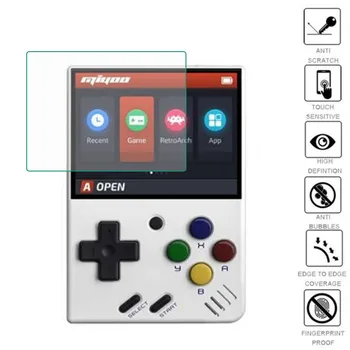 3pcs Suave Película de Proteção, Protetor de Tela para Cobrir MIYOO MINI / V2 Video Game Portátil de vídeo do Console Acessórios de Proteção