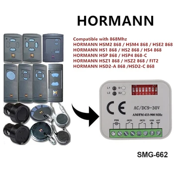 HORMANN Porta de Garagem Receptor de 868 MHz Controle Remoto 868.35 MHz Swithc para Portão