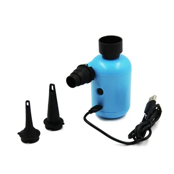 Mini Bomba de Ar de Carregamento USB Portátil Acampamento ao ar livre Elétrica Inflador para Colchão Tapete Travesseiro Anel de Natação Barco Inflável