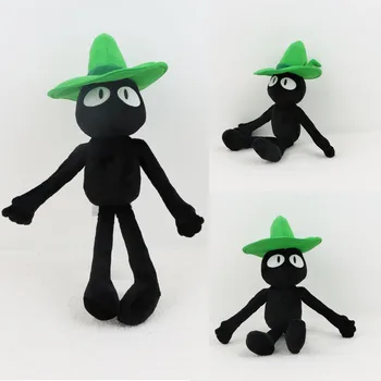 35cm Quente Jogo Solitário Assistente de Brinquedo de Pelúcia Kawaii Macio Recheado Inscryption Figura de Pelúcia Boneca Gamer Coleção de Presente para as Crianças Fãs de Meninos