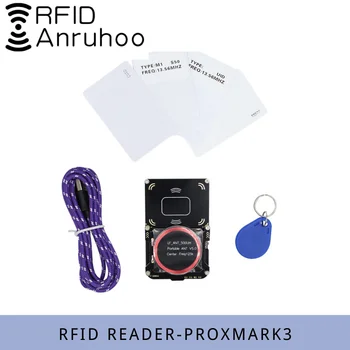 Proxmark3 512M RFID Leitor de Cartão IC/Cartão de IDENTIFICAÇÃO do Escritor NFC 5.0 Chip Inteligente Copiadora Programador Kit UID S50 Decodificação Duplicador