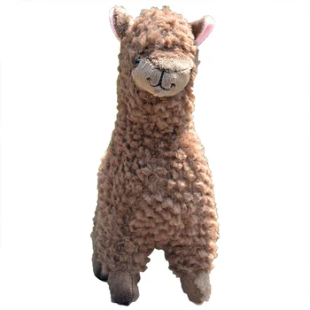 23cm Alpaca, Lhama Brinquedo de Pelúcia Para Crianças, Animais de Pelúcia de Bonecos Japonês de Pelúcia Macia Alpacasso Para Crianças do Bebê Presentes de Aniversário