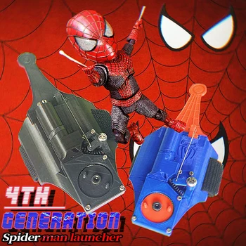 Quente Spiderman Web Atiradores de Pulso Lançador de Homem Aranha Peter Parker Cosplay Acessórios, Adereços, Brinquedos para as Crianças Criativa de presentear Crianças