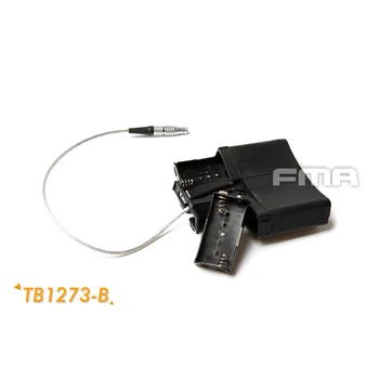 FMA Capacete Acessórios AVS-9 caixa da Bateria Com a Função (Com Fio) de Caça Militray Acessórios TB1273-B