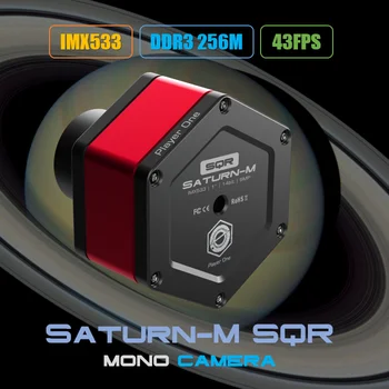 Novo Leitor de Um Saturno-M SQR IMX533 USB3.0 Mono Design da Câmera para Lunar, Solar Mosaico e DSO Sorte Imagem LD2078A