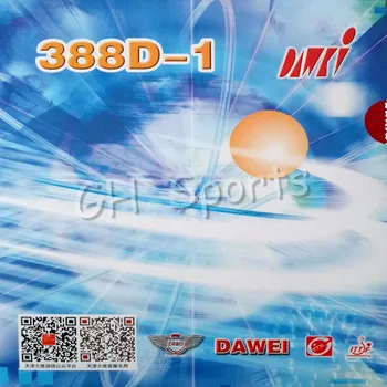 Dawei 388D-1 Longo Pips-Out de Tênis de Mesa de PingPong de Borracha Com Esponja