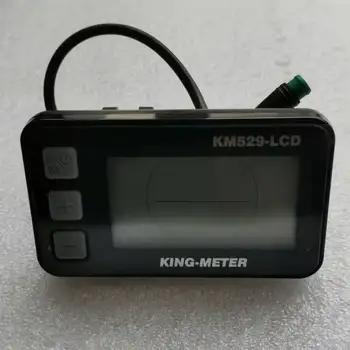 KM529-LCD KINGMETER 36/48V do Instrumento de Visualização do Monitor de e-Bicicleta Speeder Peças de Substituição do Painel da Bicicleta Elétrica Kit de Conversão