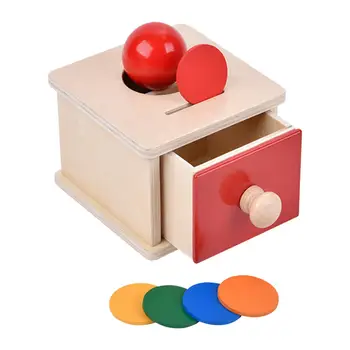 Forma De Correspondência De Brinquedo Permanência Do Objeto De Caixa De Brinquedos De Entretenimento Montessori Coordenação De Olho Da Mão De Brinquedos Educativos Brinquedos De Presentes De Aniversário