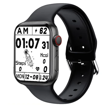 Smart Original Assistir a Série 7, com o Logotipo do Smartwatch para as Mulheres Homem de 1,75 polegadas de IWO 14 Smart Watch Compatível com iOS, Android phones