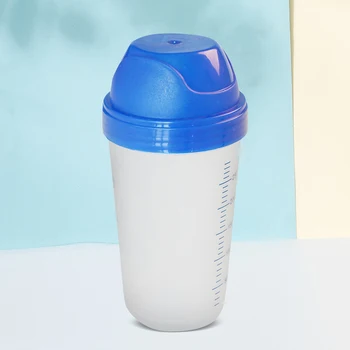 A Creative milk-shake de Proteína em Pó de Mistura Garrafa Transparente Garrafa Shaker Prática de Garrafa de Água, Agitar Copo de Cerca de Copos de 300ml