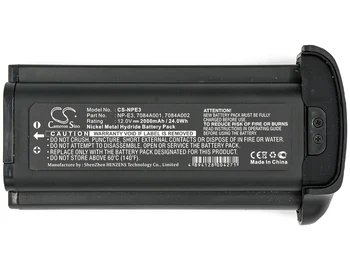 Cameron Sino 2000mAh Bateria para CANON EOS 1D, 1D Mark II, 1D Mark II N, 1DS, 1DS Mark II,7084A001, 7084A002, NP-E3