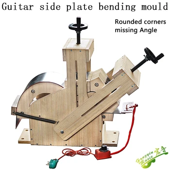 Guitarra sólida de madeira do lado de dobra da placa de molde manual de guitarra ferramenta quente flexão aquecimento, máquina de dobra molde personalizado