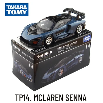 A Takara Tomy Tomica Premium TP, a MCLAREN de SENNA Escala Modelo de Carro de Réplicas Coleção, as Crianças de Presente de Natal de Brinquedos para Meninos