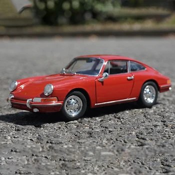 WELLY 1:24 Porsche 911 1964 Supercarro da Liga de Modelo de Carro Diecasts & Veículos de Brinquedo de Recolher o Carro de Brinquedo de Menino presentes de Aniversário