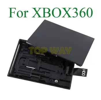 10PCS caixa de disco Rígido HDD caso PARA XBOX360 HDD Unidade de disco Rígido da Caixa para XBOX 360 Slim Tampa da caixa Shell HDD Suporte