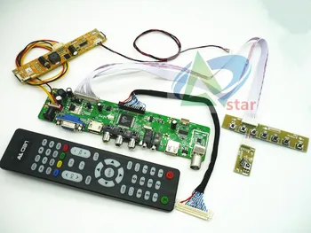 TV+HDMI+VGA+AV+USB+ÁUDIO, TV LCD placa de 20