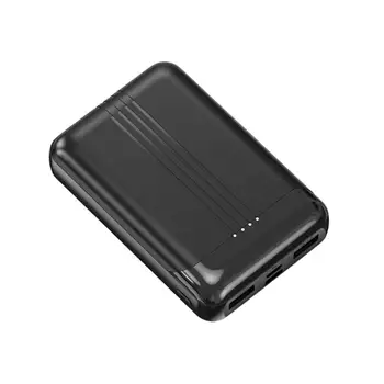 Portátil DIY do Banco do Poder de Caixa 3x18650 QC 3.0 Acessórios Dual USB Destacável o Carregamento da Bateria de Armazenamento Titular Shell de Caso
