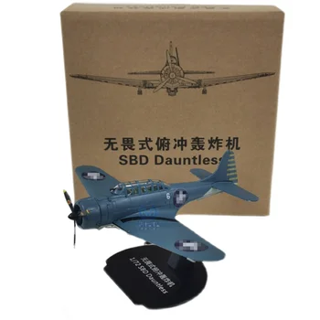 Qualidade da liga 1:72 SBD DAUNTLESS bomber modelo de simulação de aviões de caça,colecionáveis presentes,as crianças do avião de brinquedo