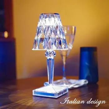 Itália Kartell recarregável USB sensor de toque da barra de lâmpada decoração do restaurante da lâmpada de mesa romântica noite de luz da lâmpada de cabeceira
