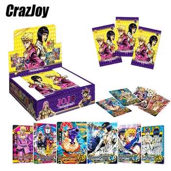 2022 NOVO Anime Japonês de JoJo Bizarre Adventure Personagem Coleção de raros Cartões caixa de colecionáveis do Jogo de Cartão da Criança as Crianças Presentes
