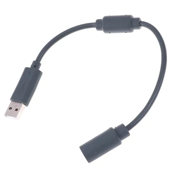 Controlador com fio USB de Ruptura do Cabo do Adaptador de Cabo Para Xbox 360 Cinza 23cm
