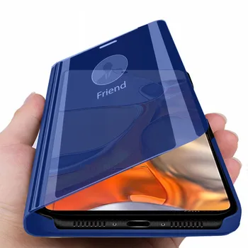 xiomi 11T Pro casos espelho inteligente telefone flip shell de cobre para xiaomi 11t pro 6.67