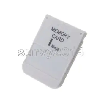 PS1 Cartão de Memória De 1 Mega Cartão de Memória Para Playstation 1 PS1 Jogo PSX Útil, Prático, Acessível Branco 1M, 1 MB