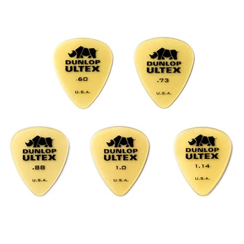 Dunlop Rhino 421 Guitarra Eléctrica Escolher Bass Acessórios de Guitarra Triângulo palheta 0.6/0.73/1.0/1.14/1.35 mm