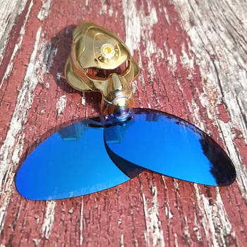 Atacado Glintbay 100% Precisa-Ajuste Polarizada de Substituição de Lentes para Oakley Minute 1.0 Óculos de sol - Gelo Espelho Azul