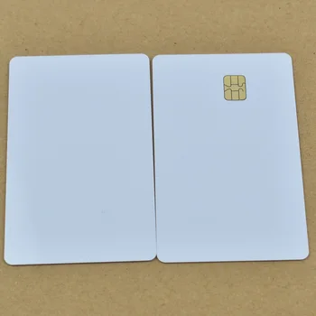1pc SLE 4428 de PVC em Branco do cartão de contacto IC Cartão inteligente