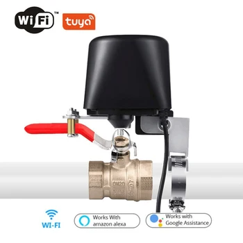 Tuya Zigbee, Wi-Fi Válvula De Água Da Válvula De Gás Bluetooth Timer Jardim Inteligente Torneira Para Água De Suporte Alexa Google Assistente Smartlife