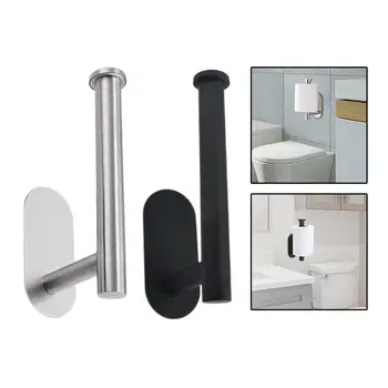 Suporte de papel Sem Perfuração Impermeável Tecido Cabide Dispensador de Papel Higiênico em Rack de Papel Prateleira Moderno para a Home do Banheiro Cozinha