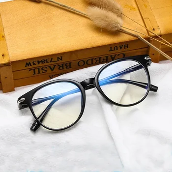2019 Anti Azul Raios Computador Óculos Mulheres Homens a Luz Azul Revestimento de Óculos de Jogo para Computador, Proteção de Óculos Retro Mulheres